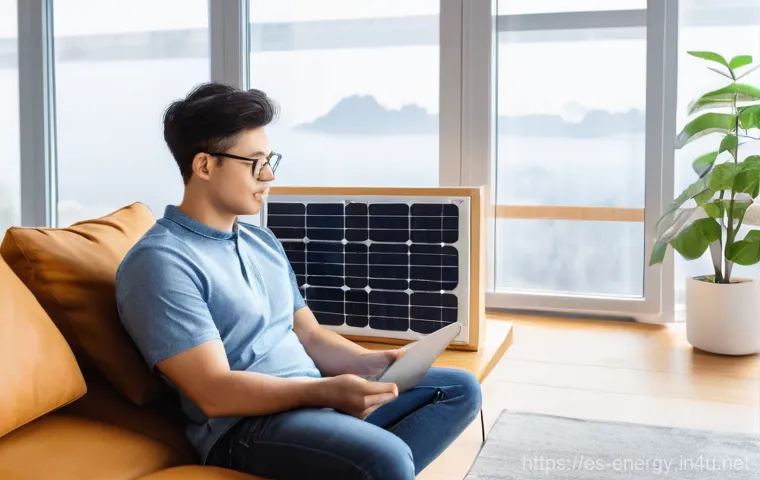 ESS 운영 최적화 - **Prompt 1: Understanding Your Energy Storage System (ESS)**
"A cozy, modern living room with la...