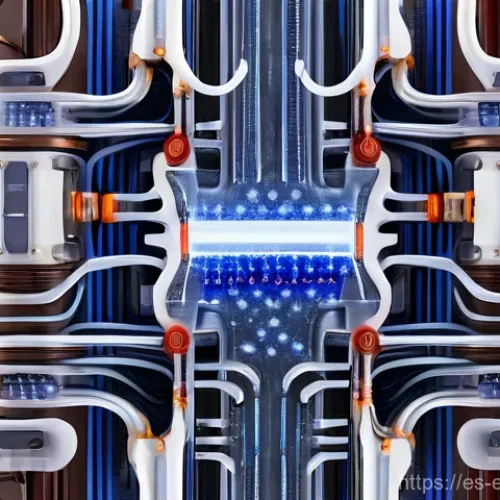 Home 20 열전 발전 소자 - **"The Silent Alchemy of Heat: Inside a Thermoelectric Generator"**
A mesmerizing close-up of a ...